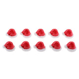 Max 10pcs Resin Micro Landscape Christmas Hat for Garden Home Xams Decor L