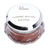 Maxbell 8 Jars Portable Beauty Eye Shadow Makeup Palette Shimmer Highlighter Set 05