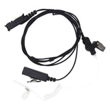 Maxbell Walkie Talkie Headset with Clip Adapter Cable for Xir P6600 DP2600 Xir E8600