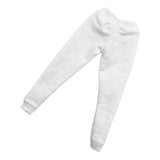 Maxbell 1:6 Men Sweatpants for Phicen Toys Action Figures Doll Accessory Parts white