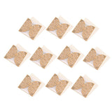 Max 10x Hollow Laser Cute Butterfly Invitation Cards, Envelop, Blank Sheet beige