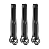 Maxbell 3x Stainless Steel Food Clips Baking Bread Clamp for Frying  Black
