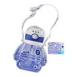 Maxbell Kids Drinking Bottle Portable Sports Drink Bottle for Outdoor Cycling Office Blue