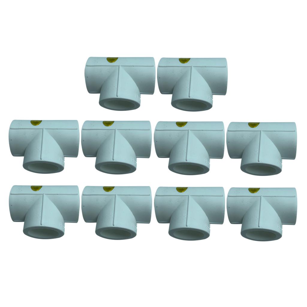 Maxbell 10x T shaped PPR Pipe Fittings for Water Supply T32 1inch