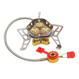 Maxbell Portable Camping Gas Stove Adjustable Stable for Travel Picnic Backpacking
