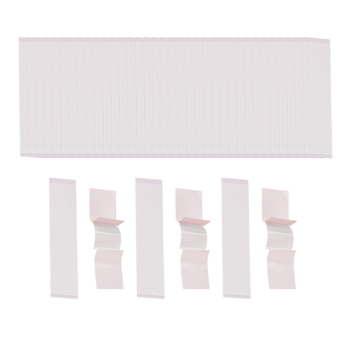 Maxbell 360 Pieces Strong Clothing Tape for All Fabric Types Clothes Dress 1.8cmx8.5cm