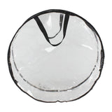 Maxbell Christmas Wreath Storage Bag Transparent Tear Resistant for Holiday Garland 24inch