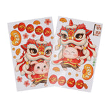 Maxbell Traditional Window Cling Sticker Window Decal for Bedroom Wedding Decoration 74cmx41cm