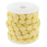 Max 14mm Beaded Trim Sewing String Favor Craft DIY Wedding Decor  Beige