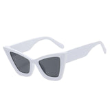 Maxbell Stylish Sunglasses Eyewear Eyeglasses Unisex for Travel Driving Fishing White