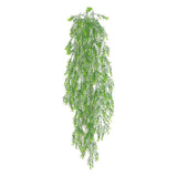 Maxbell Artificial Wall Hanging Plant Plastic Pine Flower Vine Green Style01