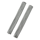 Maxbell 2x Office Chair Armrest protect Cover Removable for Gaming Chair Light Grey