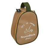 Maxbell Outdoor Sierra Bowls Cup Storage Bag Picnic Tableware Carrying Bag for BBQ Khaki