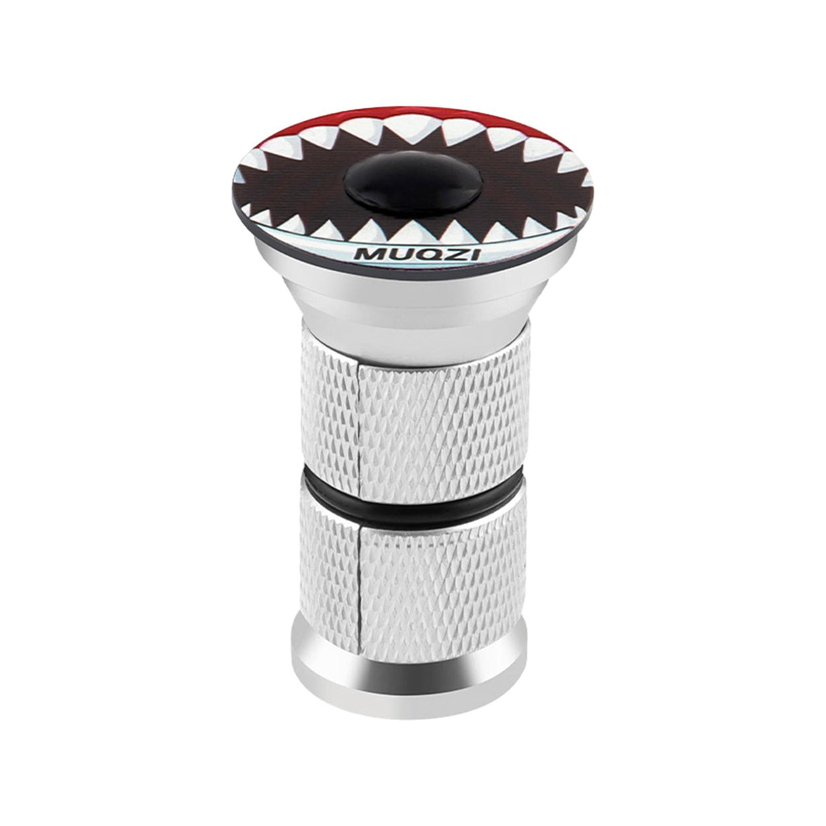 Maxbell Bike Stem Headset Top Cap 31.8mm Cap Easy to Install Fork Expander Bung Plug Shark Mouth