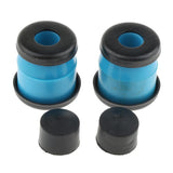 Maxbell Skateboard Rebuild Kit Bushings Washers Pivot Cups for 2 Trucks 5in Blue