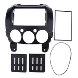 Max Maxb Auto Car Stereo Fascia Dash Panel 2-Din Frame Trim For Mazda 2 Demio 07-14