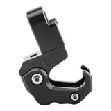 Max Maxb CNC Alloy Folding Hanger Hook Buckle For Honda All New Forza 300 2018 Gray