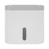 Maxbell Multifunctional Paper Holder Paper Shelf with Shelf for Hotel Toliet Kitchen white