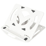 Maxbell Laptop stand Desk Laptop Riser with 360° Rotating Base Foldable Portable White