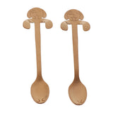Max 2pcs Cartoon Puppy Hanging Cup Spoon for Tea coffee etc. 11.6cm_4.6 inch