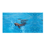Max 3D Wall Sticker Self Adhesive Tile Wall Sticker DIY Floor Decor Dolphin