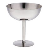 Max Stainless Steel Ice Cream Cup Dessert Sorbet Bowl for Home Bars Low Cup 11cm