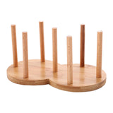 Maxbell Cup Dispenser Storage Organizer Stable Portable for Party Household Counter 2 Slots 10cm