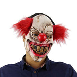 Maxbell Creepy Halloween Clown Mask Horrible Festival Props Full Face Scary Mask