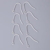 Maxbell 925 Pure Silver French Earring Ear Wire Hooks Dangle Earring 8 Pieces Thick