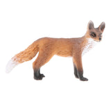 Maxbell Simulation Wild Animal Model Figure Toys Figurine Home Decor Fox