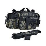 Maxbell Fishing Waist Pack Fanny Hip Bag Tackle Lure Storage Multifunctional Green