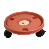 Maxbell Potted Caddy with Lockable Wheels Pot Dolly Potted Trees Rolling Plant Stand Outer Dia 26cm
