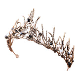Maxbell Tiara and Crown Elegant Jeweled Costume Headbands for Birthday Party Prom Style D