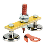 Maxbell Welding Machine Ground Connector with Copper Tail Auto Bodywork Spotter Tool 11cm