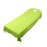 Max SPA massage treatment bed cover Green
