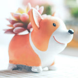 Maxbell Garden Planter Dog Shape Flower Sedum Succulent Plant Pot Trough Box Case