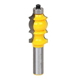 Max Architectural Molding Router Bit 1/2'' Shank Milling Cutter for Woodworking