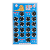Maxbell 50 pair Sew-on Metal Snap Fastener Button Press Button DIY Sewing Craft 14mm
