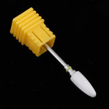 Maxbell Electric Ceramic Nail Drill Bit Grinding Head for UV Gel Polish Remover XF
