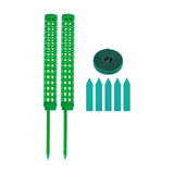 Maxbell 2 Pieces lichen Poles lichen Column Pole lichen Sticks for Balcony Indoor Growing Green