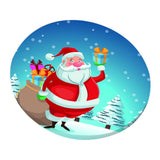 Max 3D Print Pattern Christmas Waterproof Table Cloth 1.2m A