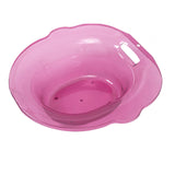 Maxbell Sitz Bath Basin for Toilet Wider Seating Area Hip Bath for Elderly Women Men Pink