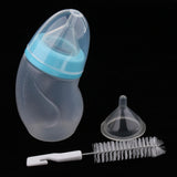 Max Pet Dog Cat Milk Nursing Care Feeding Bottle for Kittens & Small Pet Blue
