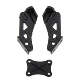 Maxbell RC Car Rear Wing Fixed Parts Set for WLtoys 144001 RC Buggy Accessory