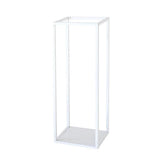 Maxbell Home Decor Rectangular Display Stand for Plants Art Crafts White 27cm - Aladdin Shoppers