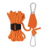 Maxbell Ratchet Pulley Rope Hanger Cord Lanyard for Gardening Camping Backpacking