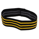 Maxbell Premium Resistance Hip Bands for Gym Exercise Workout Training Yoga Yellow L