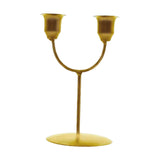 Maxbell Candles Holder Candlestick Centerpieces Metal Racks Display Scene Layout Aureate