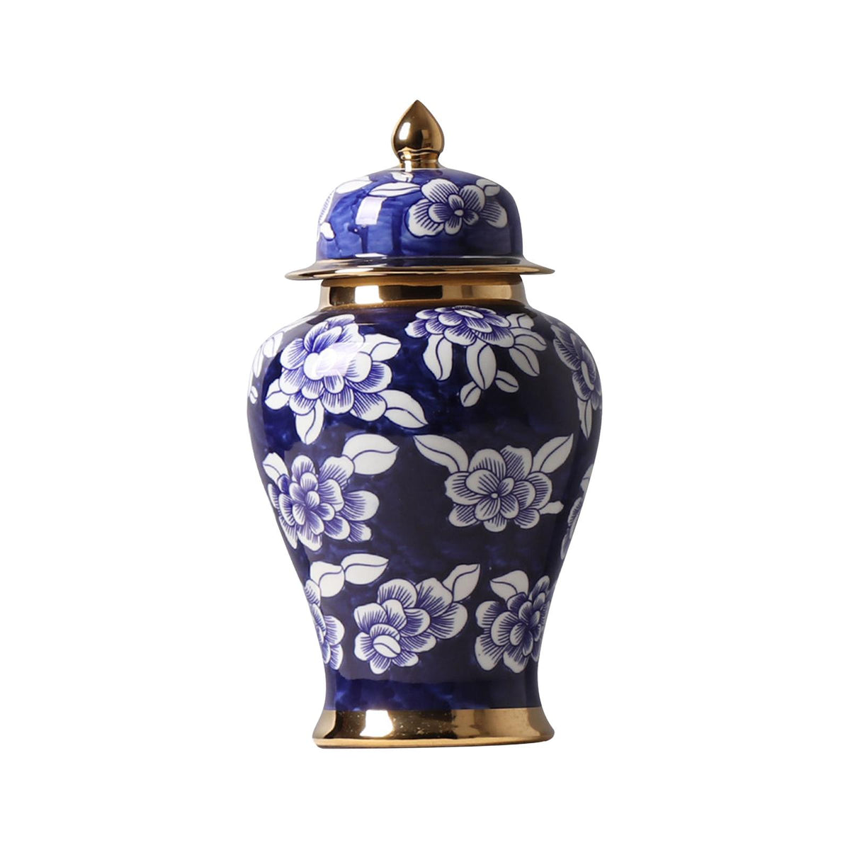 Maxbell Maxbell Ginger Jar Centerpiece Glazed Smooth for Home Living Room Floral Arrangement