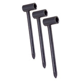 Maxbell 3 Pieces Adjustment Guitar Neck Wrench 7mm 8mm 6.35mm Metal for Guitar